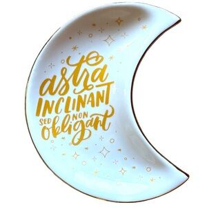 Crescent Moon Jewelry Dish